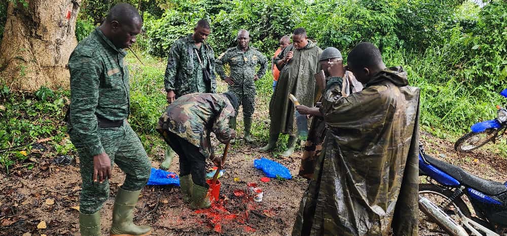 Mission de suivi des travaux de planting et sensibilisation des communautés